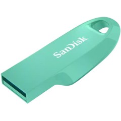 זיכרון נייד SanDisk Ultra Curve USB 3.2 בנפח 256GB צבע ירוק