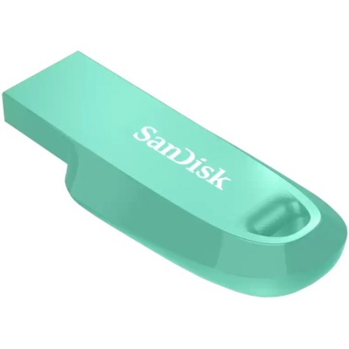 זיכרון נייד SanDisk Ultra Curve USB 3.2 בנפח 256GB צבע ירוק