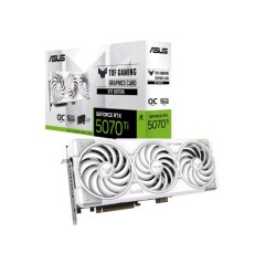 ASUS TUF GAMING RTX 5070 TI 16GB GDDR7 BTF WHITE OC EDITION Graphics Card