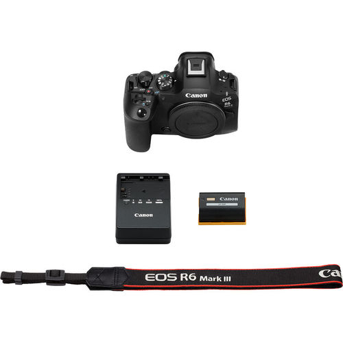 מצלמה דיגיטלית ללא מראה Canon EOS R6 Mark III (גוף בלבד) Wi-Fi 2.4/5GHz — שחור