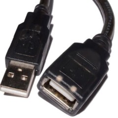 כבל USB 2.0 מאריך ז-נ מקצועי 3 מטר