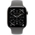 Apple Watch 42mm Series 11 GPS + Cellular в цвете Natural Titanium с ремешком Stone Gray Sport Band M/L (2025)
