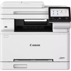 Многофункциональный цветной лазерный принтер Canon i-SENSYS MF664Cdw с Wi-Fi, автоматической двусторонней печатью и автоподатчиком документов (ADF) — бело-чёрный