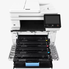 Многофункциональный цветной лазерный принтер Canon i-SENSYS MF664Cdw с Wi-Fi, автоматической двусторонней печатью и автоподатчиком документов (ADF) — бело-чёрный