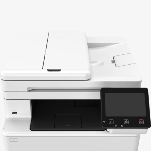 Многофункциональный цветной лазерный принтер Canon i-SENSYS MF664Cdw с Wi-Fi, автоматической двусторонней печатью и автоподатчиком документов (ADF) — бело-чёрный