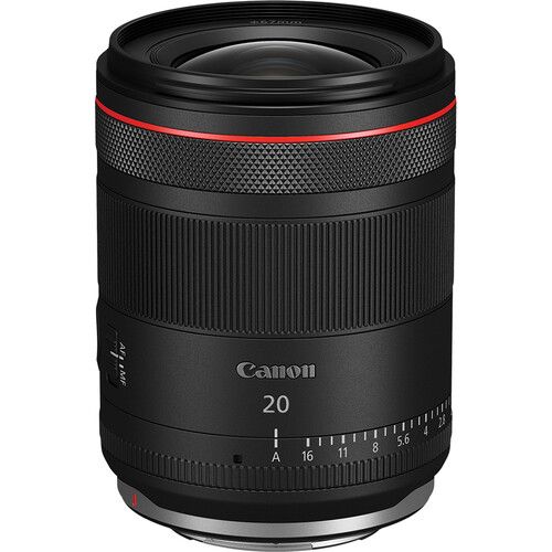 עדשת Canon RF 20mm F1.4L VCM למצלמות עם תושבת Canon RF — שחור
