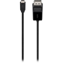 Belkin Cable – USB-C to DisplayPort 1.8 meter (black)