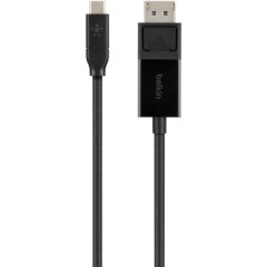 כבל USB-C ל-DisplayPort אורך 1.8 מטר (שחור)