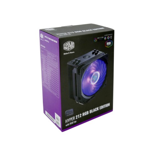 Кулер для процессора COOLERMASTER HYPER 212 BLACK R ГБ EDITION