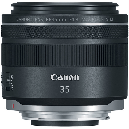 עדשת Canon RF 35mm F1.8 Macro IS STM למצלמות עם תושבת Canon RF — שחור