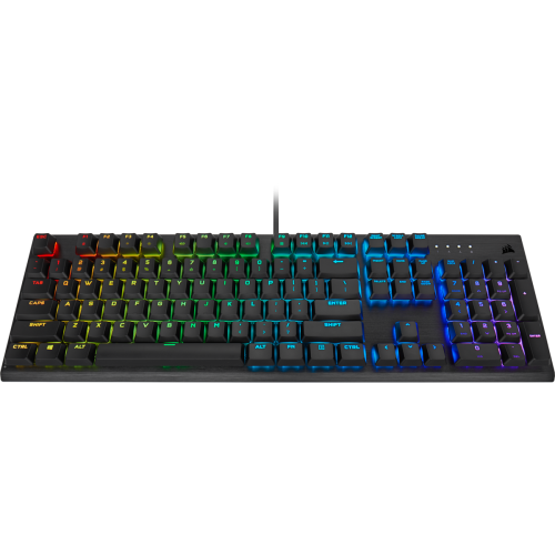 מקלדת גיימינג מכנית Corsair K60 RGB PRO Low Profile