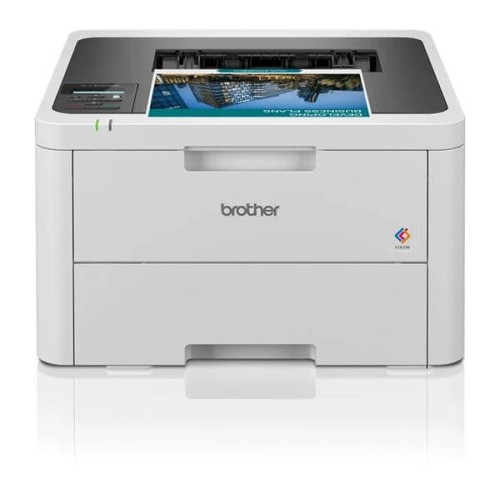 Brother HL-L3240CDW Wi-Fi Color Laser Printer with Automatic Duplex Printing and Gigabit Ethernet — White