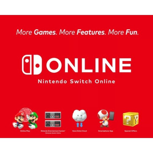 Nintendo Switch OLED 64GB Console Mario Kart 8 Deluxe Edition + 12-Month Membership