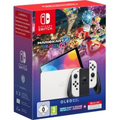 Nintendo Switch OLED 64GB Console Mario Kart 8 Deluxe Edition + 12-Month Membership