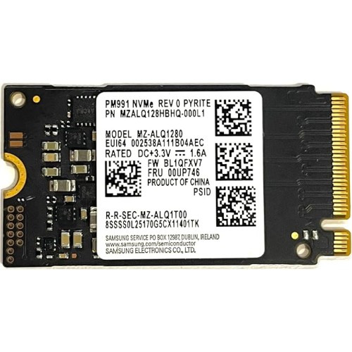 כונן SSD פנימי Samsung PM991 ‎128GB‎ NVMe PCIe ‎M.2 2242‎