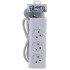 Power Strip with Switch 3 Outlets 1 Meter Semicon