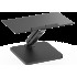 Ergonomic gas-spring laptop and mouse stand — Black