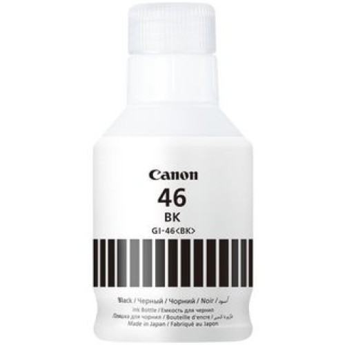 Оригинальный флакон чёрных чернил Canon GI-46 PGBK для принтеров Canon MAXIFY GX