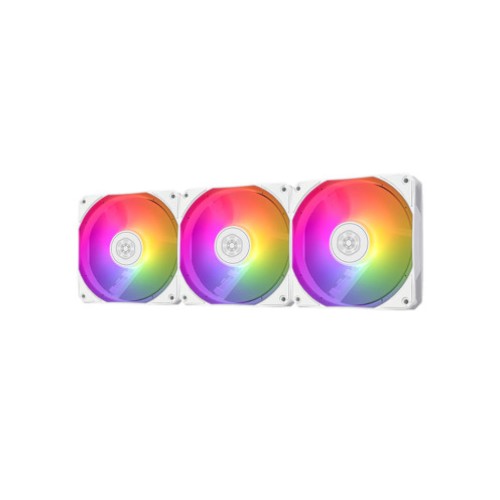 Комплект вентиляторов SILVERSTONE AIR NEXUS 120 ARGB 120 мм PWM белый (3 шт.)