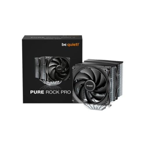 BE QUIET! Pure Rock Pro 3 Silver CPU Cooler