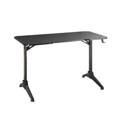 שולחן מחשב גיימינג RAGNAR RGB BLACK עם תאורת RGB — שחור