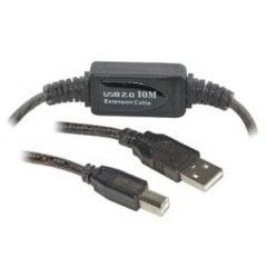 USB 2.0 Active A-B Printer Cable 10 Meters