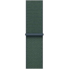 Apple Watch SE GPS 40 мм + Cellular в цвете Starlight Aluminium с ремешком Lake Green Sport Loop — Один размер (2024)