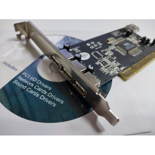 Expansion card for computer STLab PCI USB Controller Card.