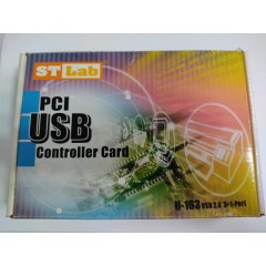 Expansion card for computer STLab PCI USB Controller Card.