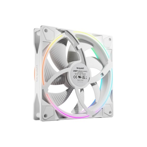 מאוורר BE QUIET! LIGHT WINGS ‏140 מ״מ PWM רוורס לבן