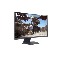 מסך גיימינג קעור LG UltraGear 27" QHD VA 180Hz — שחור
