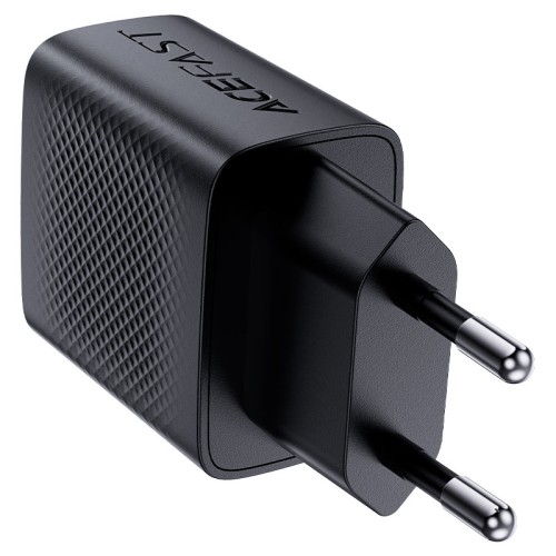 Быстрое сетевое зарядное устройство A82 PD20W GaN (1xUSB-C) + кабель USB-C  – с европейской вилкой (EU).