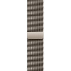 שעון Apple Watch 42mm Series 11 GPS + Cellular בצבע Natural Titanium עם רצועת Natural Milanese Loop — מידה One Size (2025)