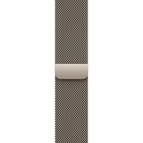 שעון Apple Watch 42mm Series 11 GPS + Cellular בצבע Natural Titanium עם רצועת Natural Milanese Loop — מידה One Size (2025)