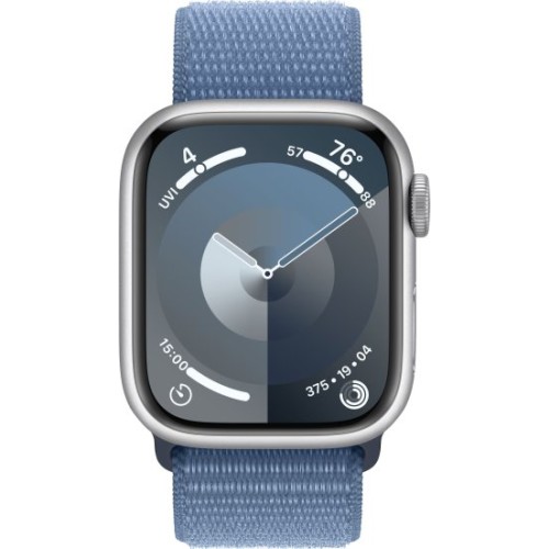 שעון חכם Apple Watch Series-9 GPS + Cellular 41mm עם רצועה Storm Blue Sport Loop