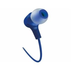 Wired headphones JBL E15 in blue color.