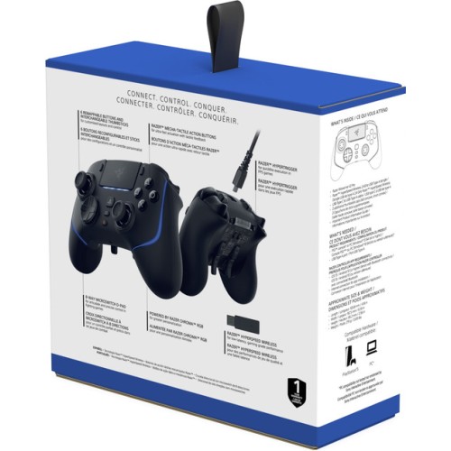 Wolverine V2 Pro Wireless Gaming Controller for PlayStation 5/PC — Black