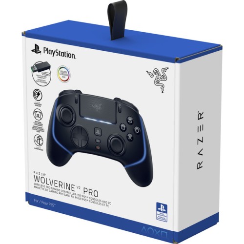 Wolverine V2 Pro Wireless Gaming Controller for PlayStation 5/PC — Black