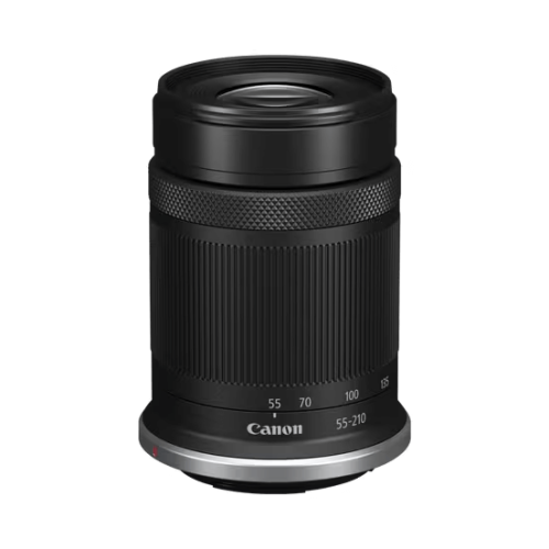 עדשת Canon RF-S 55-210mm F5-7.1 IS STM למצלמות עם תושבת Canon RF-S — שחור