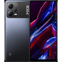 Xiaomi Poco X5 5G in black color.