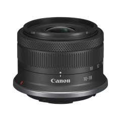 עדשת Canon RF-S 10-18mm F4.5-6.3 IS STM למצלמות עם תושבת Canon RF-S — שחור