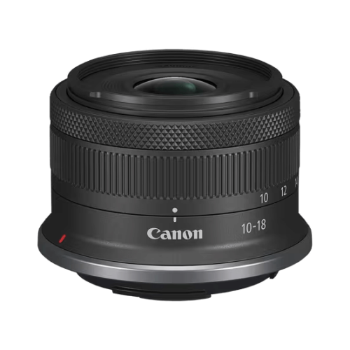 עדשת Canon RF-S 10-18mm F4.5-6.3 IS STM למצלמות עם תושבת Canon RF-S — שחור