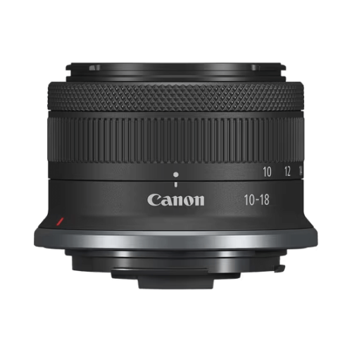 עדשת Canon RF-S 10-18mm F4.5-6.3 IS STM למצלמות עם תושבת Canon RF-S — שחור