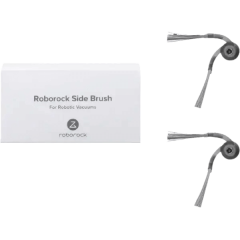 זוג מברשות צד אסימטריות מקוריות Roborock Curv / Saros — סט של 2 יחידות