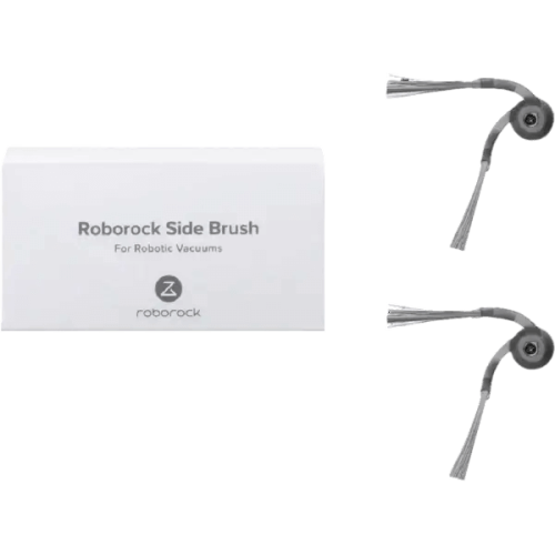 זוג מברשות צד אסימטריות מקוריות Roborock Curv / Saros — סט של 2 יחידות