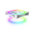 Fan set NZXT F120 RGB DUO 120 mm white (3 fans)