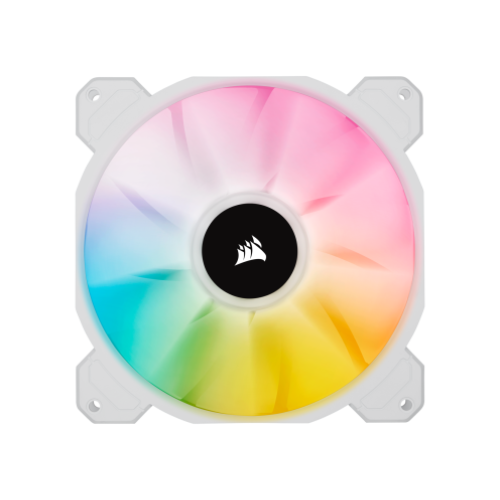 Fan CORSAIR iCUE SP140 RGB ELITE PERFORMANCE 140 mm PWM white