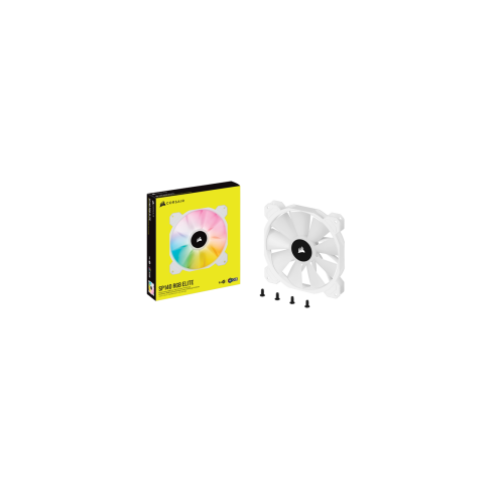 Fan CORSAIR iCUE SP140 RGB ELITE PERFORMANCE 140 mm PWM white