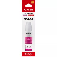 Оригинальный флакон пурпурных чернил Canon GI-40 M для принтеров Canon PIXMA MegaTank