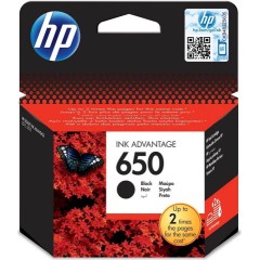 Original HP 650 Black Ink Cartridge for HP DeskJet Ink Advantage Printers
